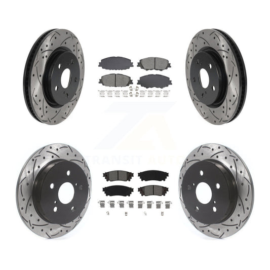 Disc Rotors and Semi-Metallic Brake Pads Kit-KDS-101569