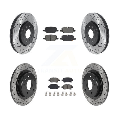 Disc Rotors and Semi-Metallic Brake Pads Kit-KDS-101570
