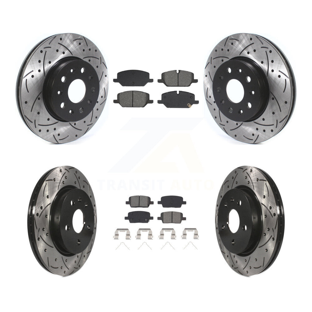 Disc Rotors and Semi-Metallic Brake Pads Kit-KDS-101571 Kit.bestparts.ca