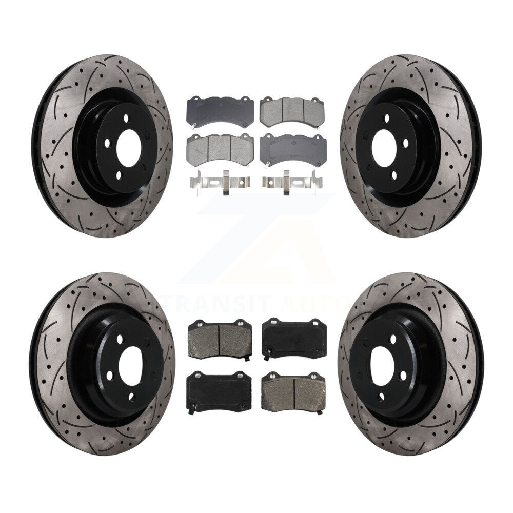Disc Rotors and Semi-Metallic Brake Pads Kit-KDS-101577 Kit.bestparts.ca