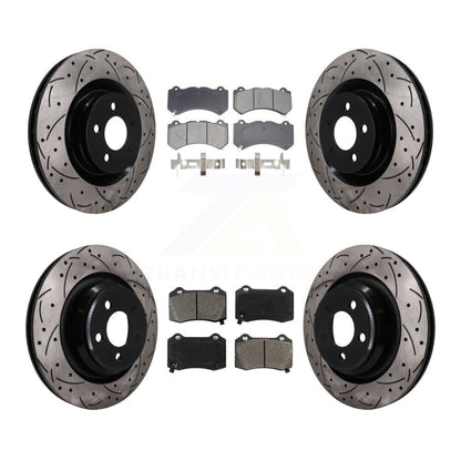 Disc Rotors and Semi-Metallic Brake Pads Kit-KDS-101577