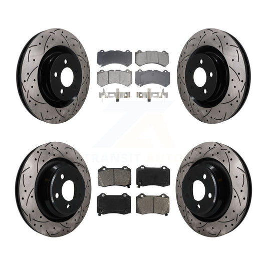Disc Rotors and Semi-Metallic Brake Pads Kit-KDS-101577