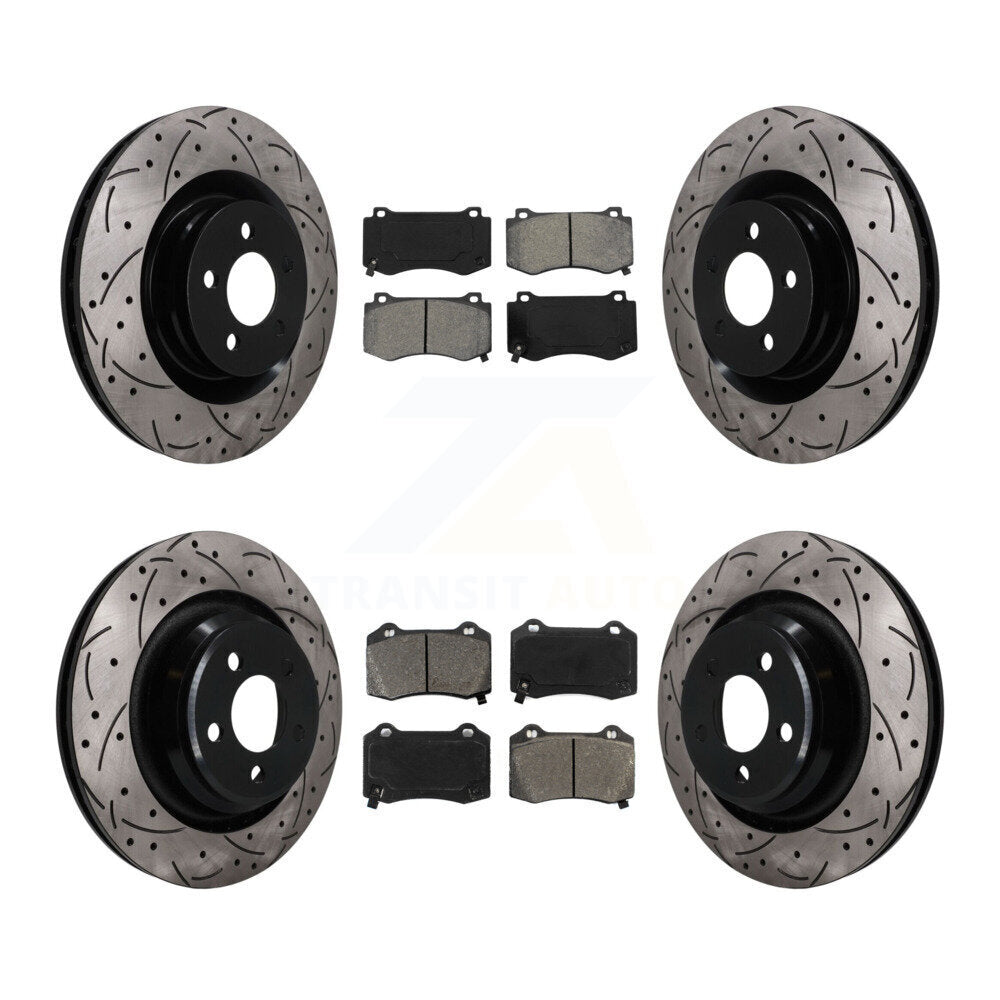 Disc Rotors and Semi-Metallic Brake Pads Kit-KDS-101578 Kit.bestparts.ca