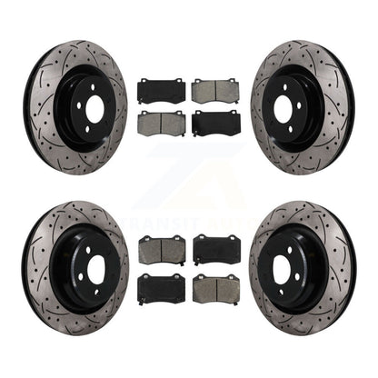 Disc Rotors and Semi-Metallic Brake Pads Kit-KDS-101578
