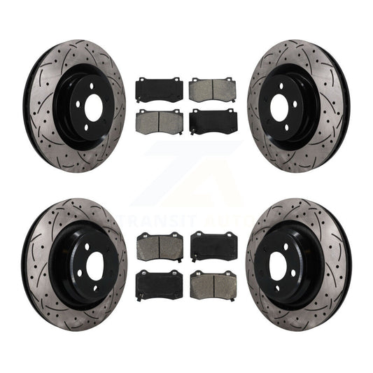 Disc Rotors and Semi-Metallic Brake Pads Kit-KDS-101578