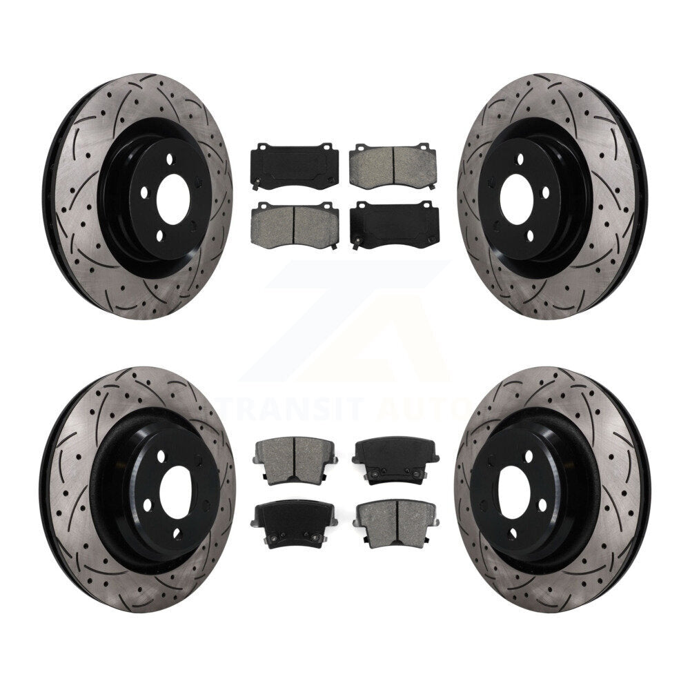 Disc Rotors and Semi-Metallic Brake Pads Kit-KDS-101579 Kit.bestparts.ca