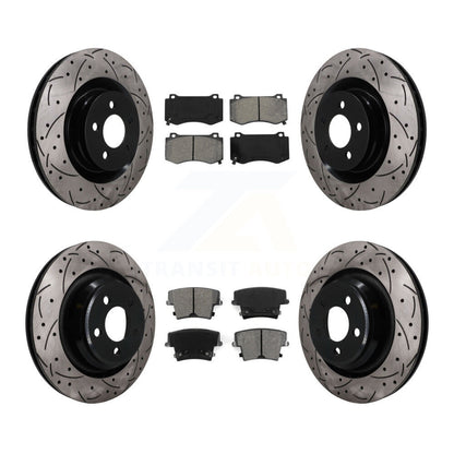 Disc Rotors and Semi-Metallic Brake Pads Kit-KDS-101579