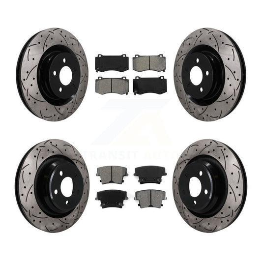 Disc Rotors and Semi-Metallic Brake Pads Kit-KDS-101579