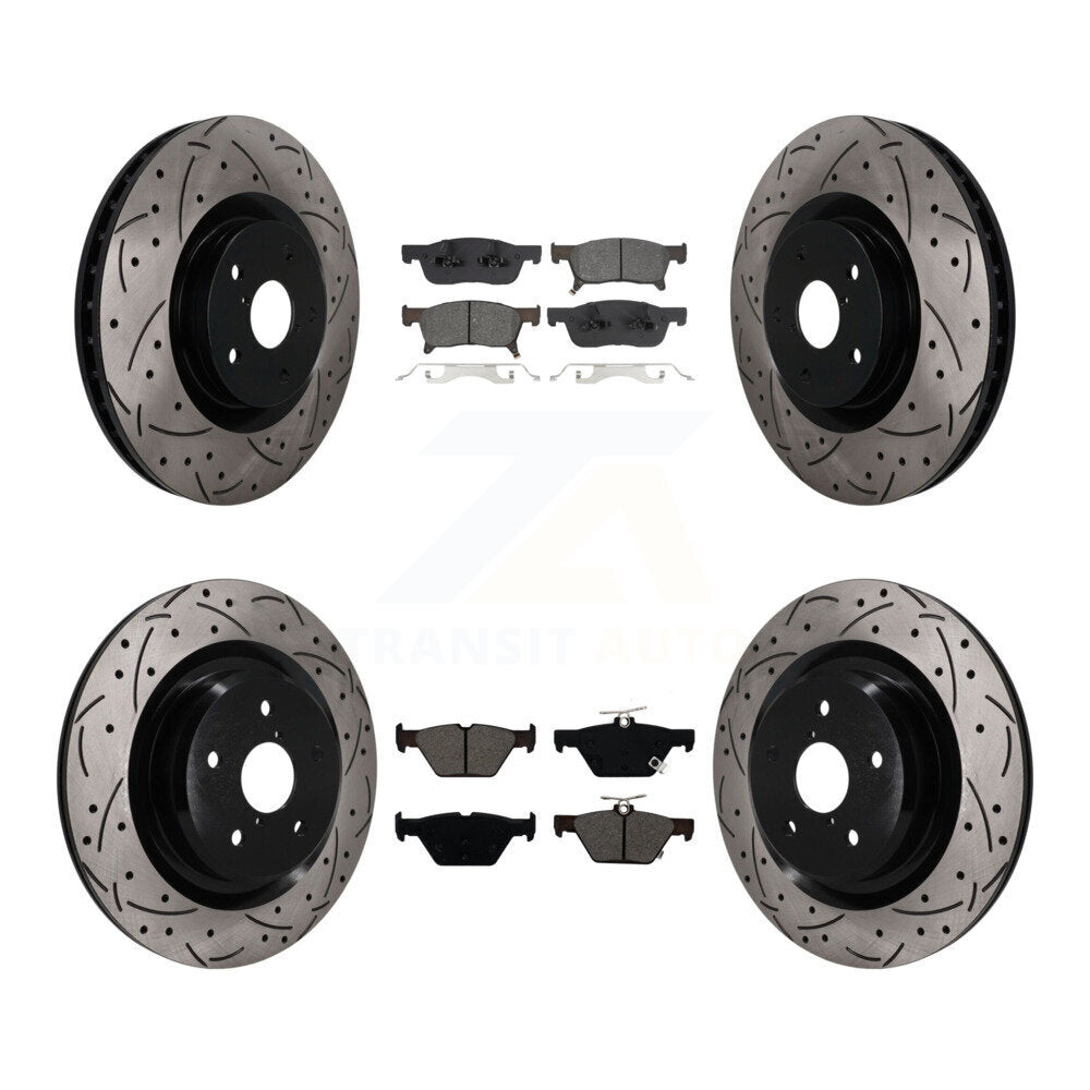 Disc Rotors and Semi-Metallic Brake Pads Kit-KDS-101583