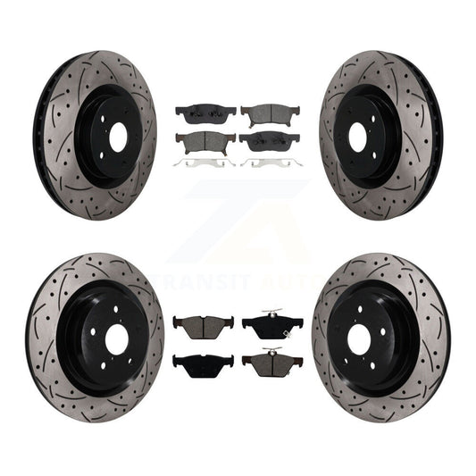 Disc Rotors and Semi-Metallic Brake Pads Kit-KDS-101583