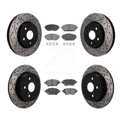 Disc Rotors and Semi-Metallic Brake Pads Kit-KDS-101586