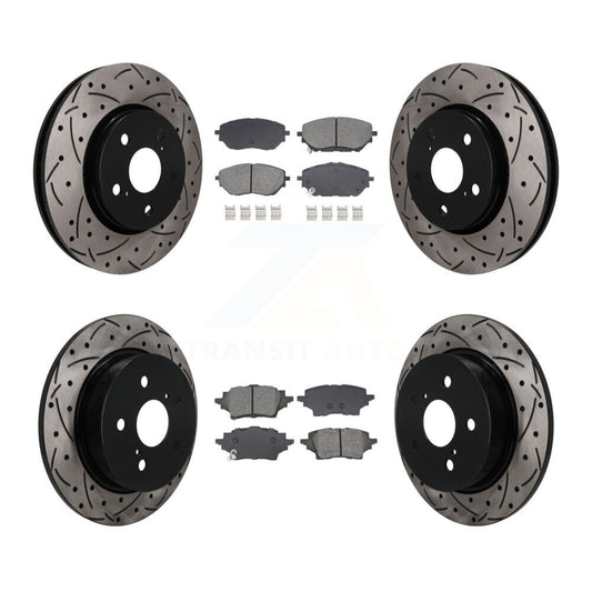 Disc Rotors and Semi-Metallic Brake Pads Kit-KDS-101586