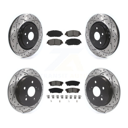 Disc Rotors and Semi-Metallic Brake Pads Kit-KDS-101587