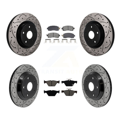 Disc Rotors and Semi-Metallic Brake Pads Kit-KDS-101589
