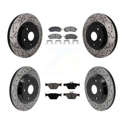 Disc Rotors and Semi-Metallic Brake Pads Kit-KDS-101590