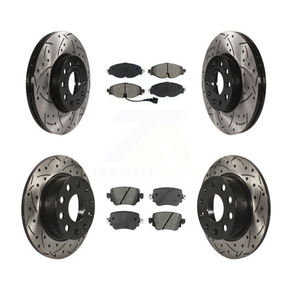 Disc Rotors and Semi-Metallic Brake Pads Kit-KDS-101606