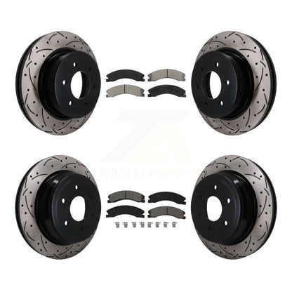 Disc Rotors and Semi-Metallic Brake Pads Kit-KDS-101608