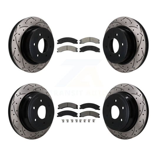 Disc Rotors and Semi-Metallic Brake Pads Kit-KDS-101608