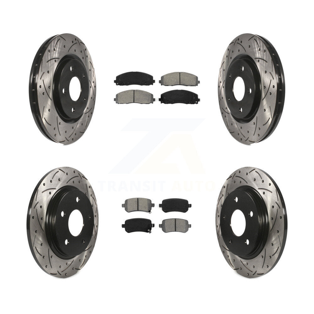 Disc Rotors and Semi-Metallic Brake Pads Kit-KDS-101614 Kit.bestparts.ca