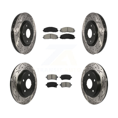 Disc Rotors and Semi-Metallic Brake Pads Kit-KDS-101614