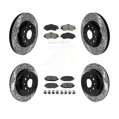 Disc Rotors and Semi-Metallic Brake Pads Kit-KDS-101615