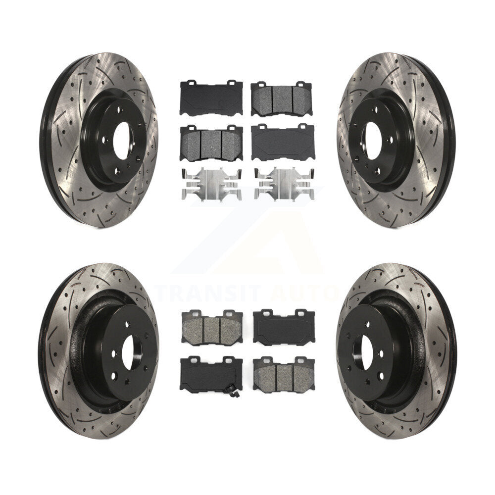 Disc Rotors and Semi-Metallic Brake Pads Kit-KDS-101616 Kit.bestparts.ca