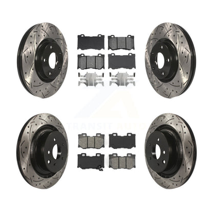 Disc Rotors and Semi-Metallic Brake Pads Kit-KDS-101616