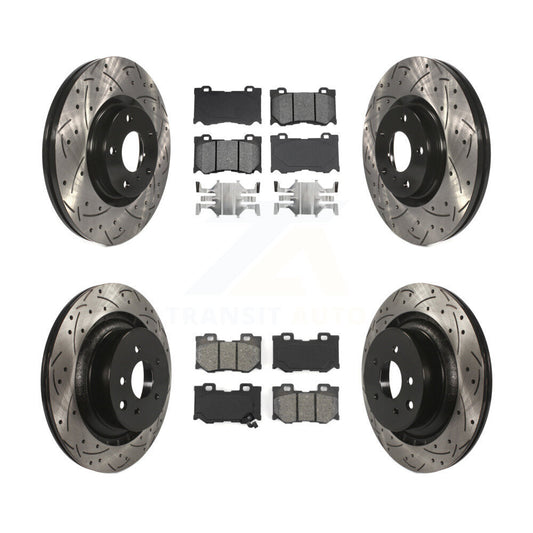 Disc Rotors and Semi-Metallic Brake Pads Kit-KDS-101616