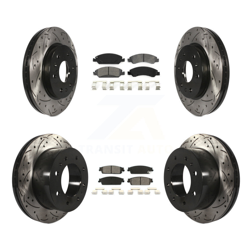 Disc Rotors and Semi-Metallic Brake Pads Kit-KDS-101618 Kit.bestparts.ca