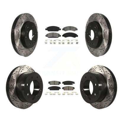 Disc Rotors and Semi-Metallic Brake Pads Kit-KDS-101618