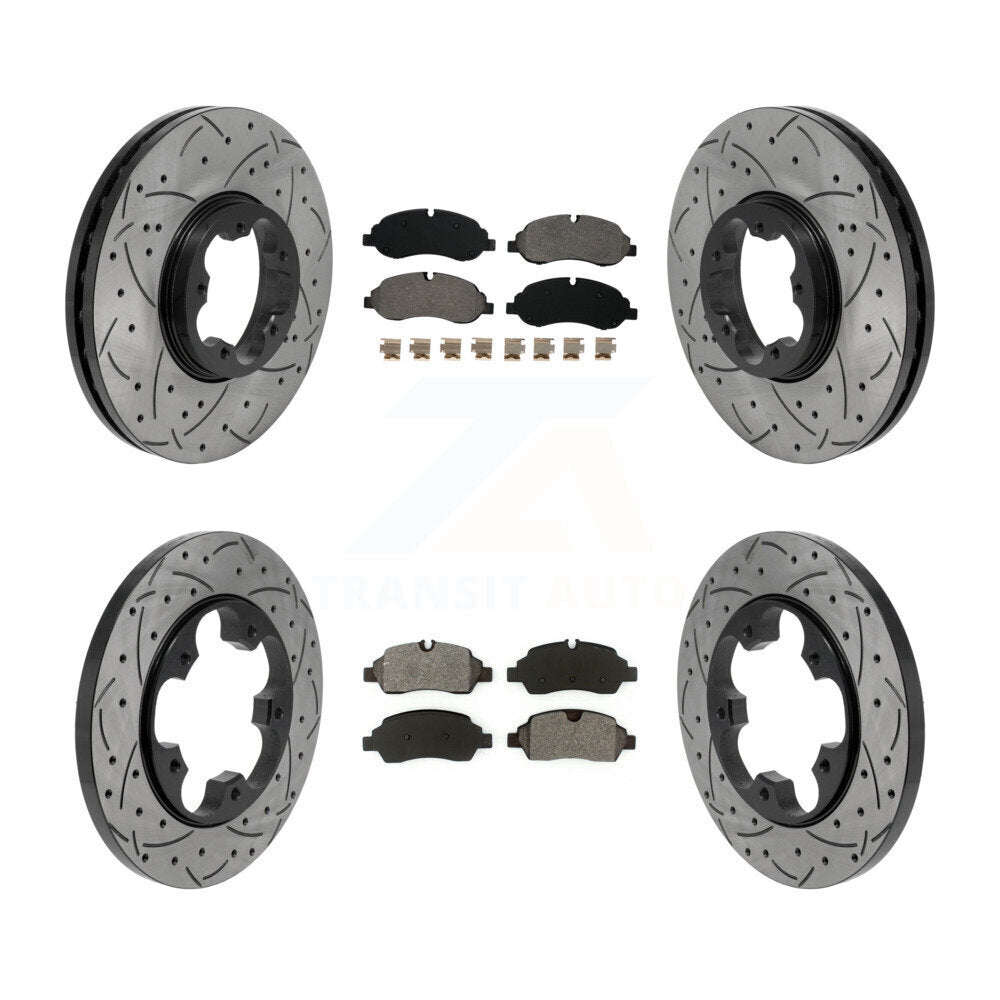 Disc Rotors and Semi-Metallic Brake Pads Kit-KDS-101619 Kit.bestparts.ca