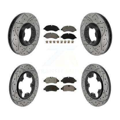 Disc Rotors and Semi-Metallic Brake Pads Kit-KDS-101619