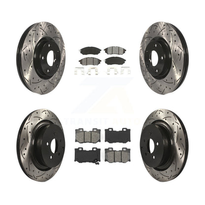 Disc Rotors and Semi-Metallic Brake Pads Kit-KDS-101623