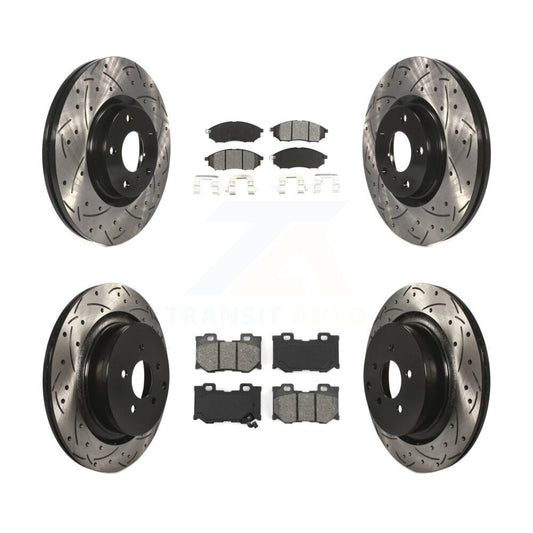 Disc Rotors and Semi-Metallic Brake Pads Kit-KDS-101623