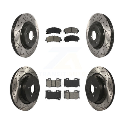 Disc Rotors and Semi-Metallic Brake Pads Kit-KDS-101624