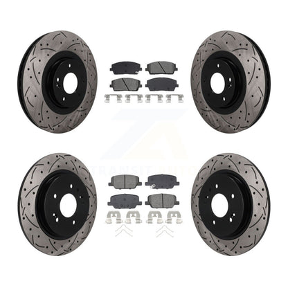 Disc Rotors and Semi-Metallic Brake Pads Kit-KDS-101627