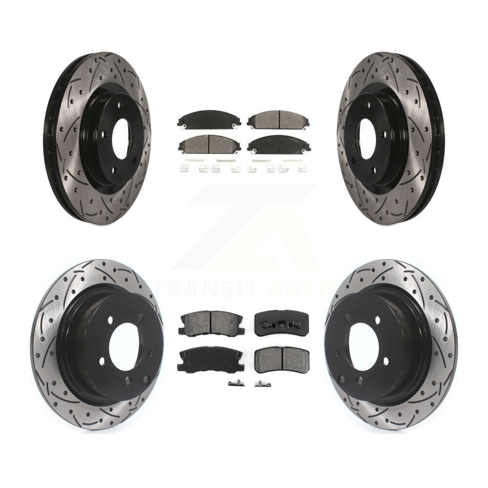 Disc Rotors and Semi-Metallic Brake Pads Kit-KDS-101630 Kit.bestparts.ca