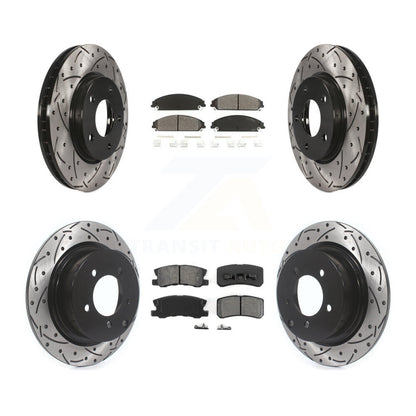 Disc Rotors and Semi-Metallic Brake Pads Kit-KDS-101631