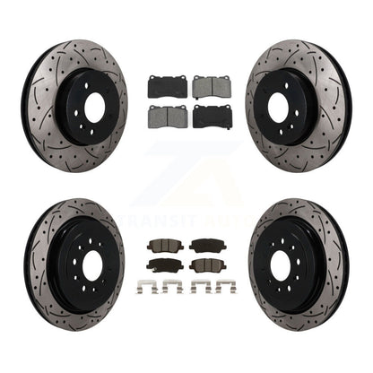 Disc Rotors and Semi-Metallic Brake Pads Kit-KDS-101633
