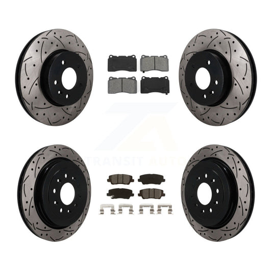 Disc Rotors and Semi-Metallic Brake Pads Kit-KDS-101633