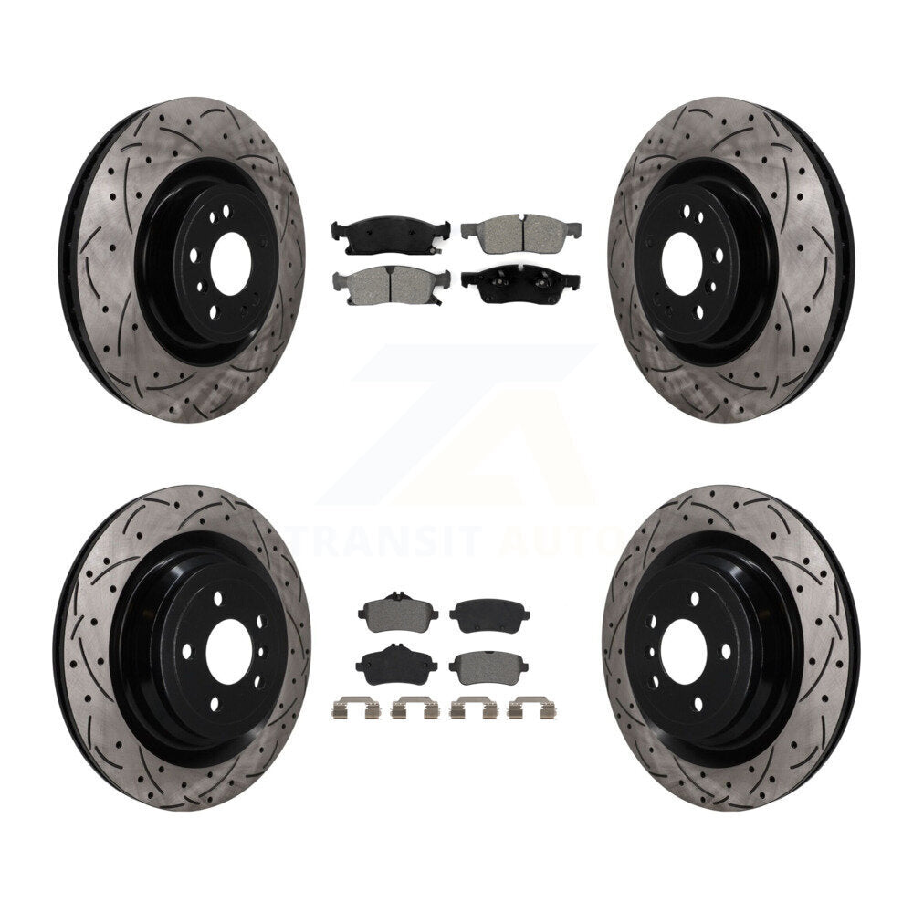 Disc Rotors and Semi-Metallic Brake Pads Kit-KDS-101636 Kit.bestparts.ca