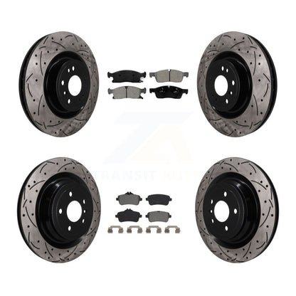 Disc Rotors and Semi-Metallic Brake Pads Kit-KDS-101636