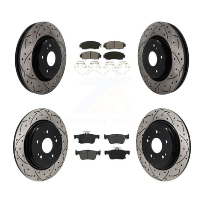 Disc Rotors and Semi-Metallic Brake Pads Kit-KDS-101638