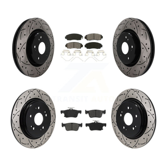 Disc Rotors and Semi-Metallic Brake Pads Kit-KDS-101638