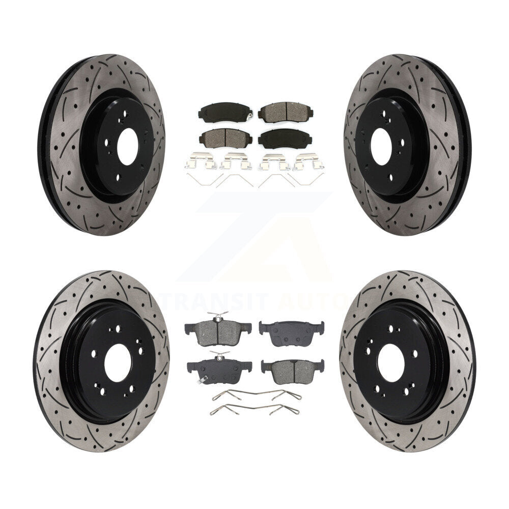 Disc Rotors and Semi-Metallic Brake Pads Kit-KDS-101639 Kit.bestparts.ca