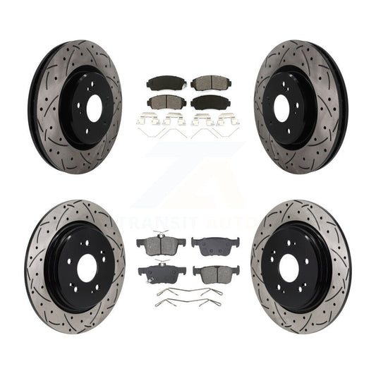 Disc Rotors and Semi-Metallic Brake Pads Kit-KDS-101639