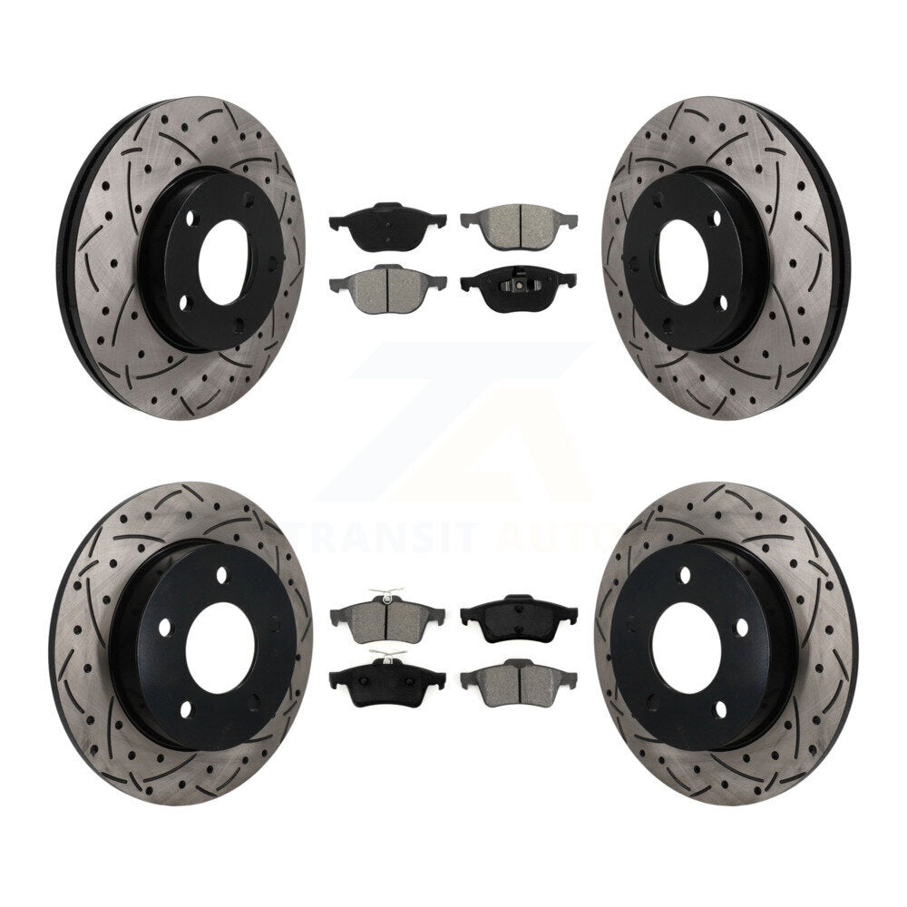 Disc Rotors and Semi-Metallic Brake Pads Kit-KDS-101640 Kit.bestparts.ca