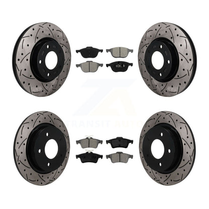 Disc Rotors and Semi-Metallic Brake Pads Kit-KDS-101641