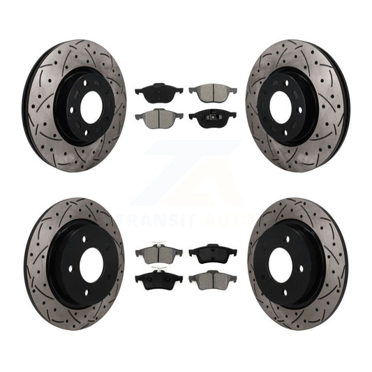 Disc Rotors and Semi-Metallic Brake Pads Kit-KDS-101641