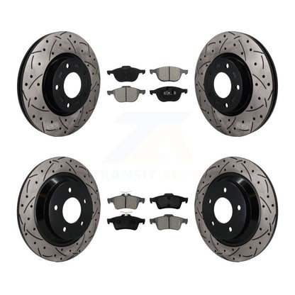 Disc Rotors and Semi-Metallic Brake Pads Kit-KDS-101642